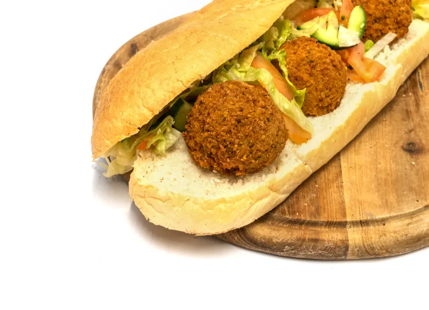 Croque Falafel 